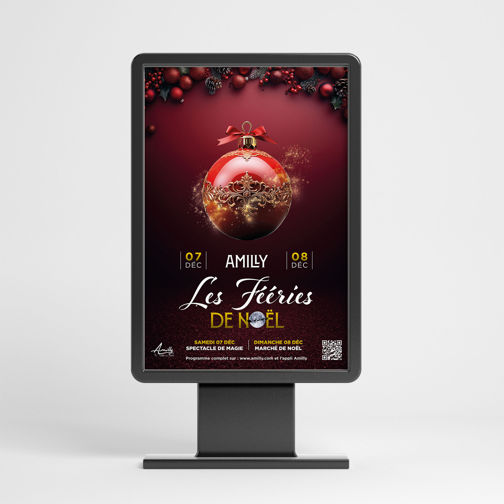 affiche noel amilly